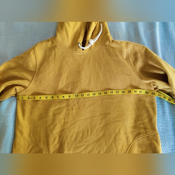 Gap Hooded Sweatshirt Dress in Honey Yellow 💛 - Picture 3 of 7